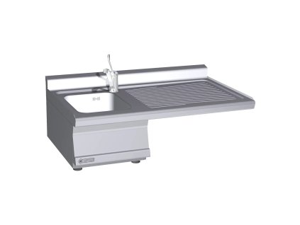 RM - LAT-610SX Pracovní modul 1x dřez 29x35 + odkapávací plocha pravá 60x55