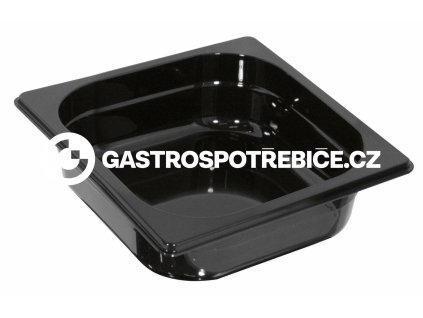 gn 1 6 h 65 mm polykarbonat cerny