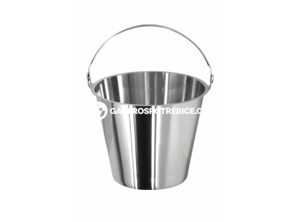 vedro bez podstavy 300 mm 10 l nerez