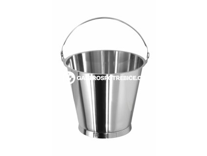vedro s podstavou 300 mm 10 l nerez