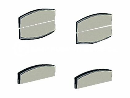 set 4 kusy uchytu asber gpik