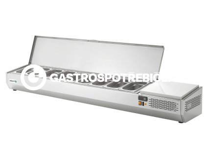 pizza chladici pultova vitrina asber gvl 200 gn1 4