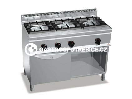 sporak s troubou bertos g6f3h12 fg1