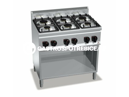 plynovy sporak bertos g6f6mpw 28 5 kw