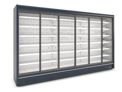 Juka York 385/70/200 DU Chladicí vitrína přístěnná, kř. dveře