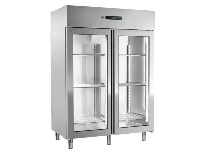 RM - ENR 1400 G Skříň chladicí 1400 l prosklená GN 2/1, nerez