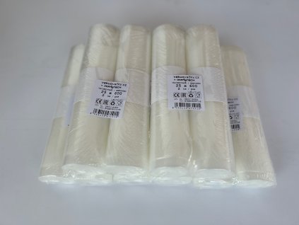 Vakuovací rolka VROUBKOVANÁ 250×6000 mm (10 ks, 60 m)