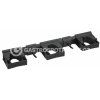 drzak nastenny 420 mm cerny 10119
