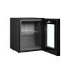 TEFCOLD TM33G Minibar prosklené dveře, černá