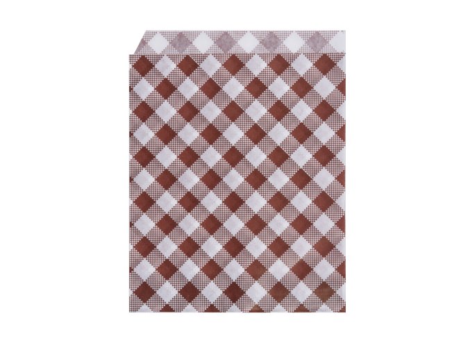 Vrecká na hamburger KARO 14x19cm [100ks]