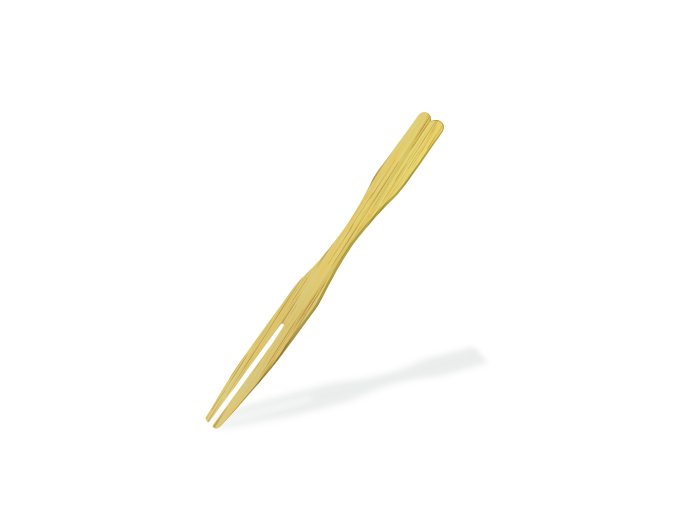 Vidlička fingerfood bambus 9cm [100ks]