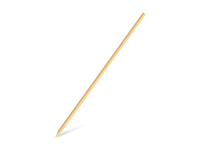 Špajdle drevené hrotené 25cm/3mm [100ks]