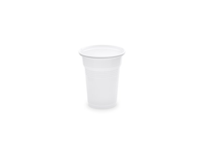 Pohár PP biely 100ml 57mm bez cajchu [100ks]