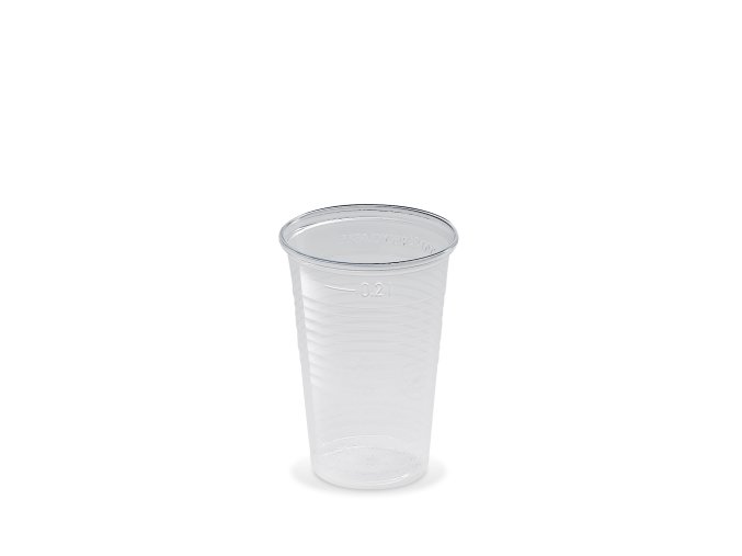 Pohár PP priehľadný 0,2L 70mm [100ks]