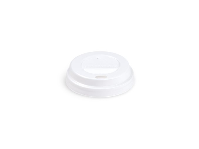 Viečko vypuklé biele 62mm [50ks]