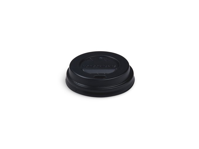Viečko vypuklé čierne 62mm [50ks]