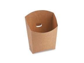 Kapsa na hranolky kraft 6,5x11x12,5cm [50ks]