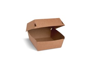 Box na hamburger kraft W 115x115x78mm [50ks]