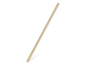 Slamky papierové JUMBO 25cm/8mm kraft [100ks]