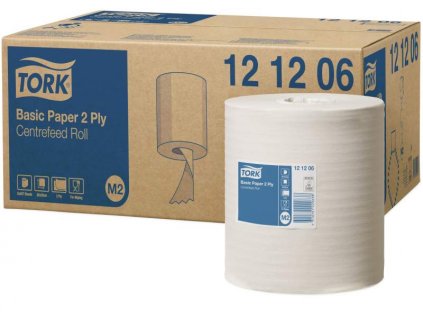 TORK M2 Basic papírová utěrka se středovým odvíjením 2-vrstvá 6 ks v bal