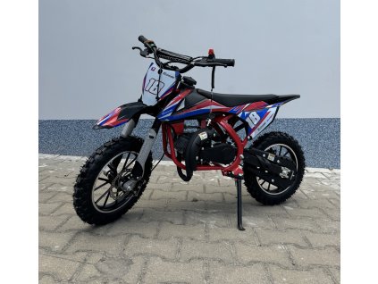 Minicross motorka GasWheel ULIT 49ccm 2T - červená