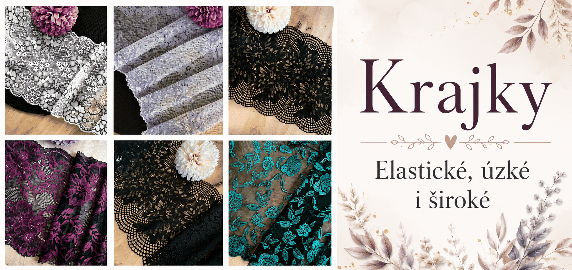 Elastické krajky