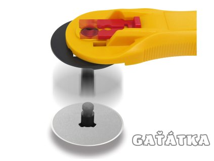Řezací kolečko olfa 28mm gatátka galanterie 2