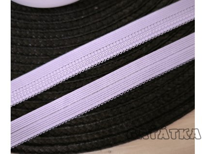 Ozdobná lemovací pruženka 14 mm - lila
