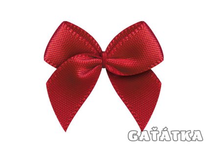 Mašlička  - červená