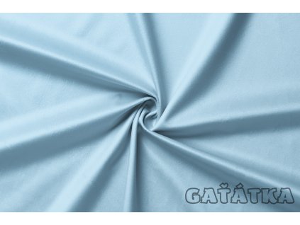 baby modrá bavlněný úplet