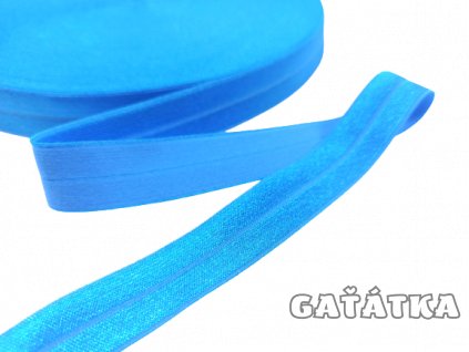Lemovací půlená pruženka 19mm - modrá