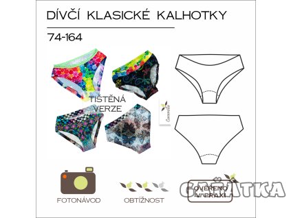 divci kalhotky klasicke