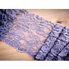 Elastická krajka 150mm - lila