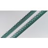 Ozdobná lemovací pruženka - 13mm - zelená