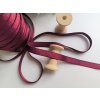 Elastické ramínko šíře 12mm - vínová