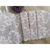 Elastická krajka v šíři 23cm - pudrová
