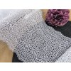 Elastická krajka v šíři 19cm - bílá