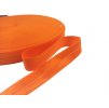 Lemovací půlená pruženka 19mm - oranžová