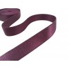Pruženka ramínková 23mm - plum red