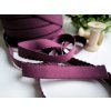 Pruženka podprsenková 18mm - plum red