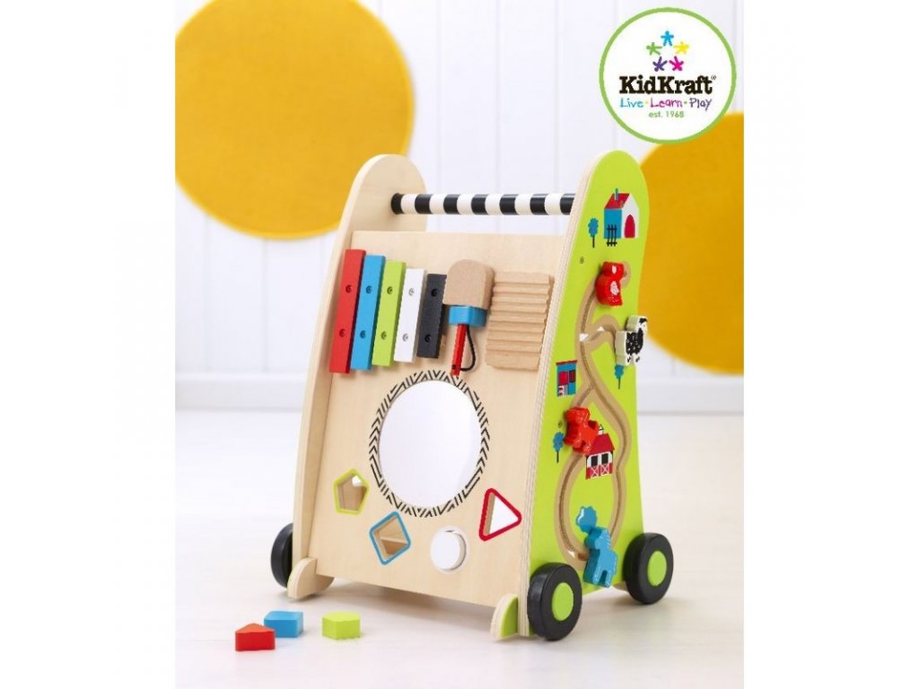 Hrací vozík - Chodítko - kreativní hračky