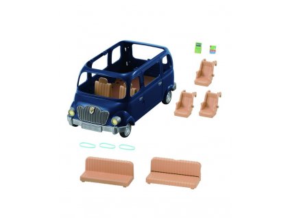 Sylvanian Family - Rodinné auto modré