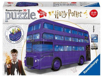 RAVENSBURGER 3D Harry Potter Rytířský autobus 216 dílků