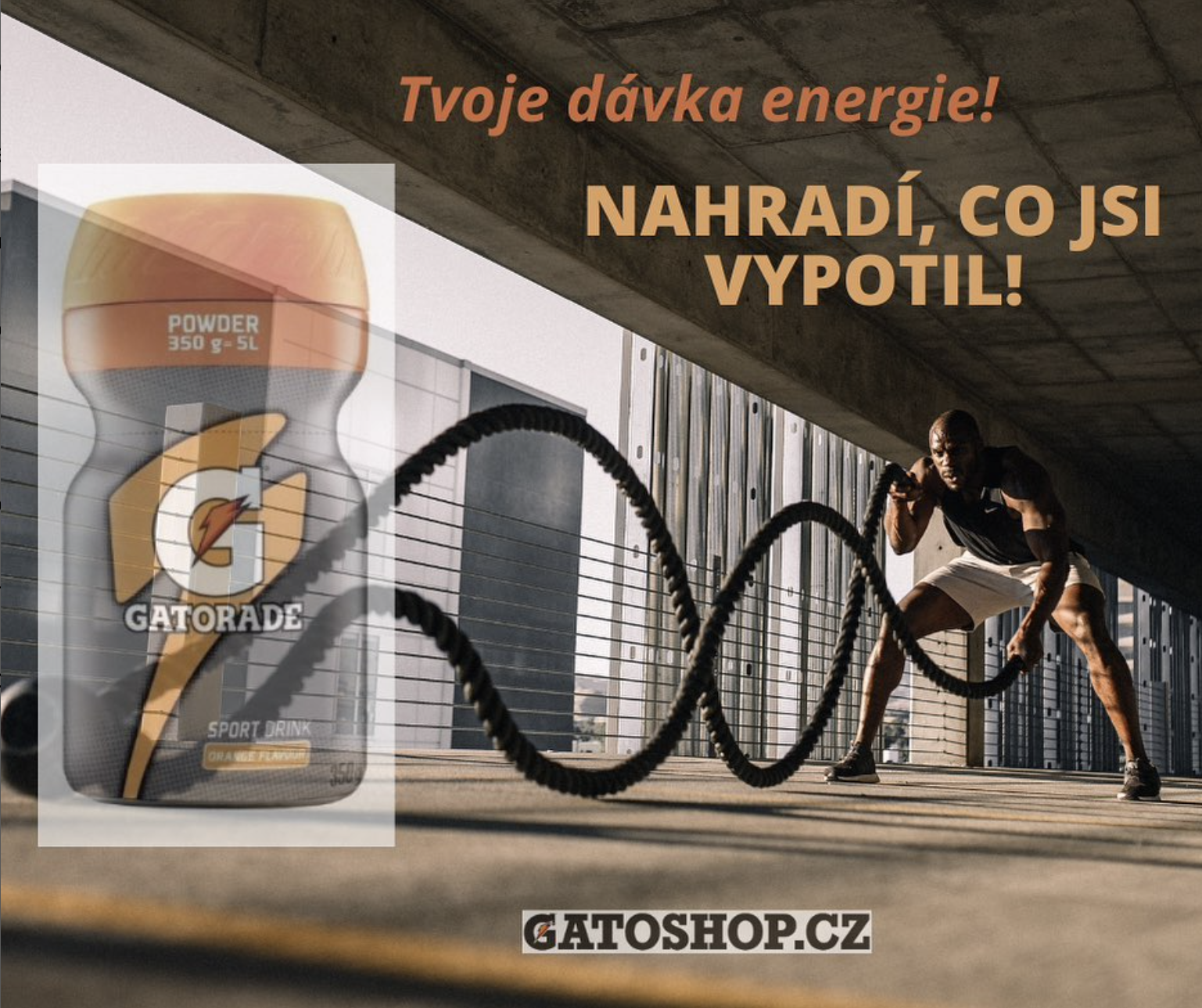 Nakopni svůj výkon s Gatorade Powder! 🏆