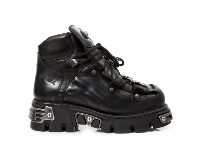 BOTY NEW ROCK M.756-S2 ITALI NEGRO, NOMADA NEGRO, REACTOR NEGRO TOBERAS