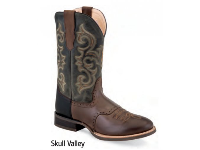 Jama Old West Boots 5703 SKULL VALLEY pánská westernová obuv