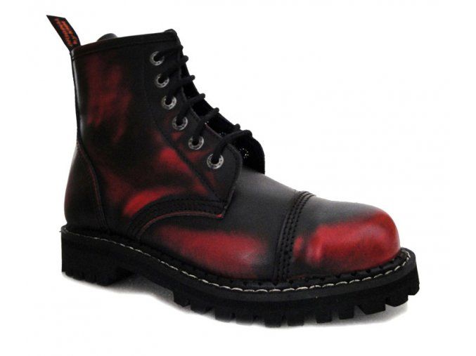 BOTY KMM 060 RED BLACK / 6-dirkové