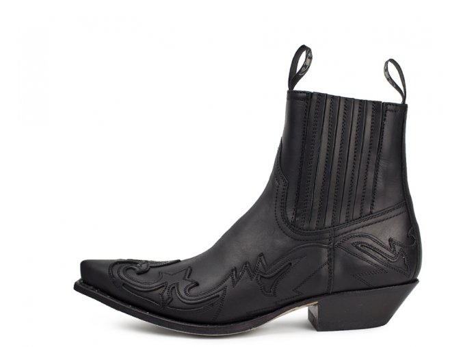 Unisex westernová obuv SENDRA 4660 CUERVO SPRINTER NEGRO