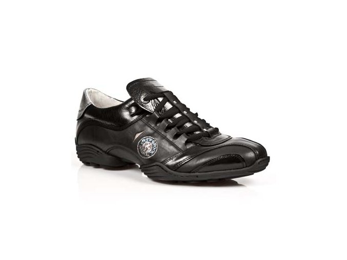 BOTY NEW ROCK M.8122-S5 NOMADA NEGRO, ITALI NEGRO, ITALI NEGRO, BOX PLANE  CAS ABS