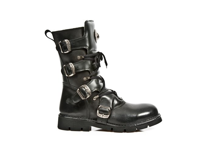 ZIMNÍ BOTY NEW ROCK M.1473B-C1 ITALI NEGRO ANTIK NEGRO PLANING NEGRO SIN COMFORT
